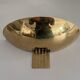 Pair of brass wall sconces from the mid-century by SCE, 1960s, France.