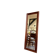 Rectangular mirror in dark wood 139 x 51 cm