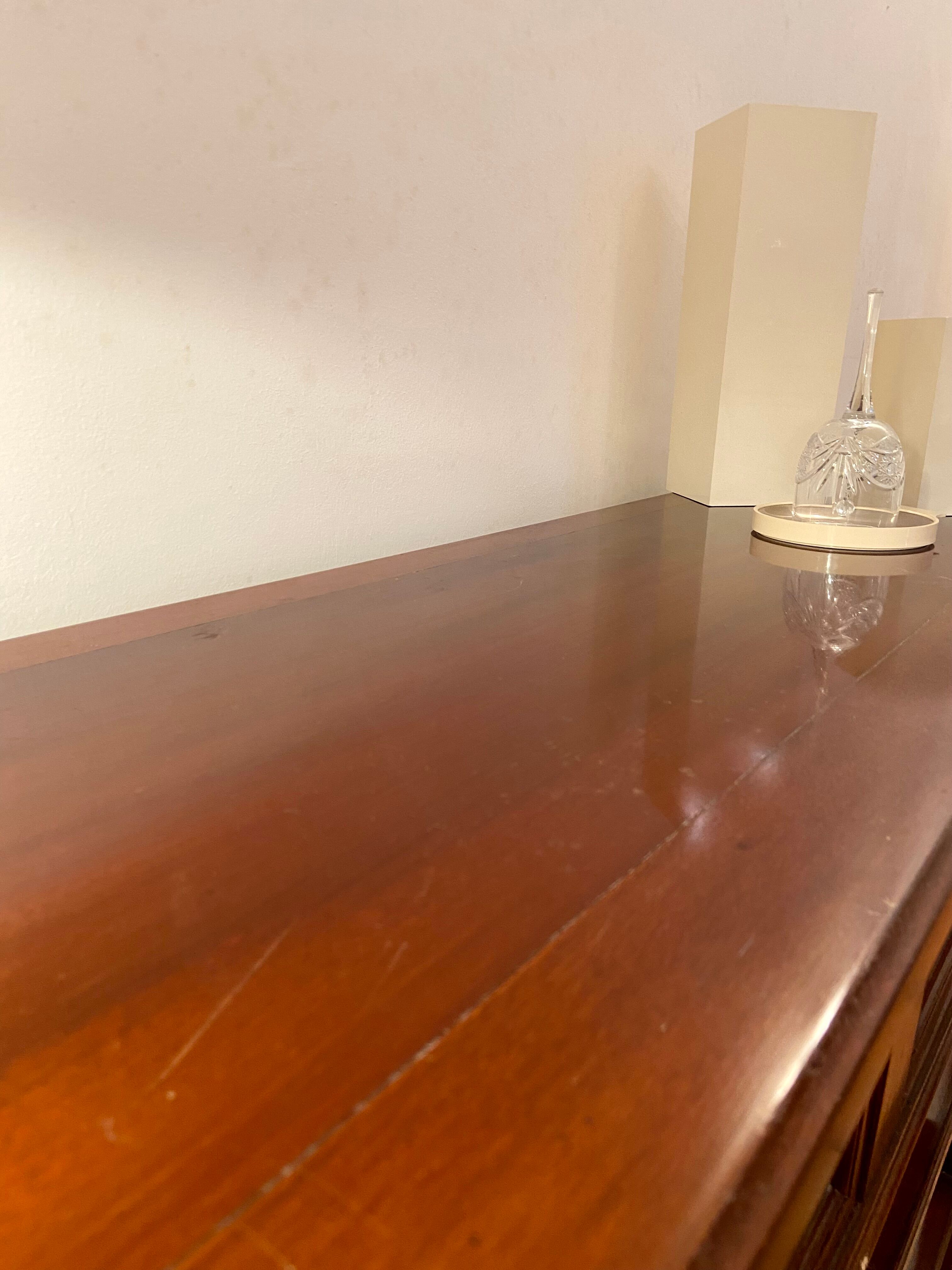 Console en merisier style Louis XVI