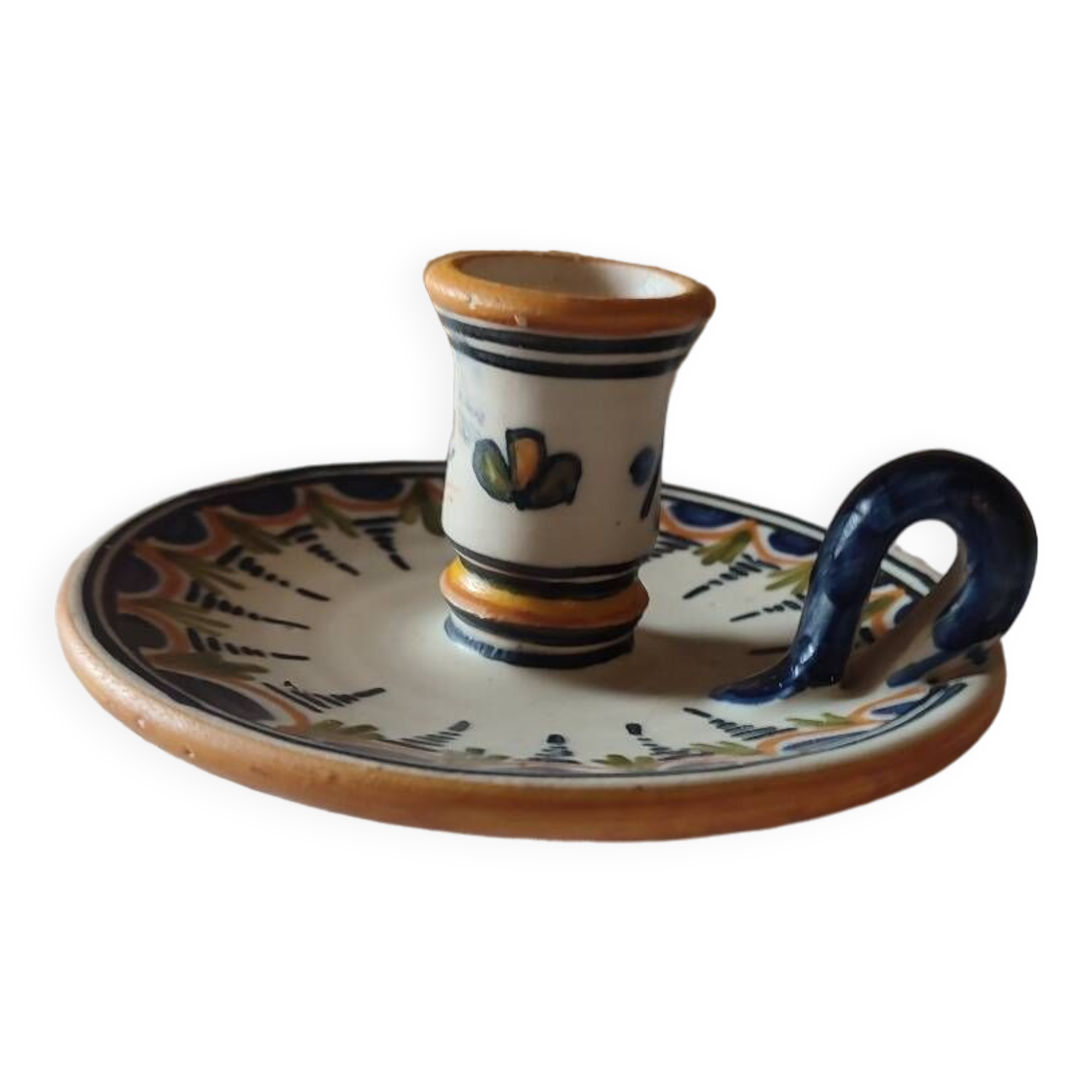 Vintage ceramic cellar rat candle holder from Talavera 🇪🇦