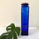 XXL jar in cobalt blue glass