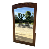 Art Deco wooden mirror