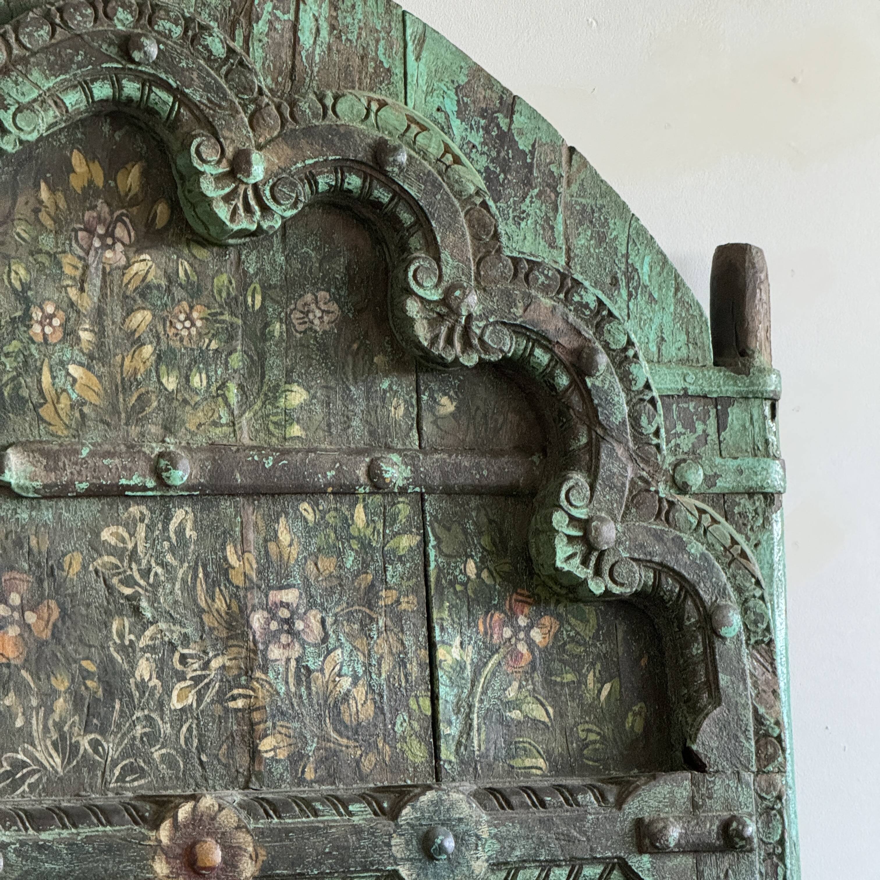 Mhurdiya - Antique Indian Painted Door No.3