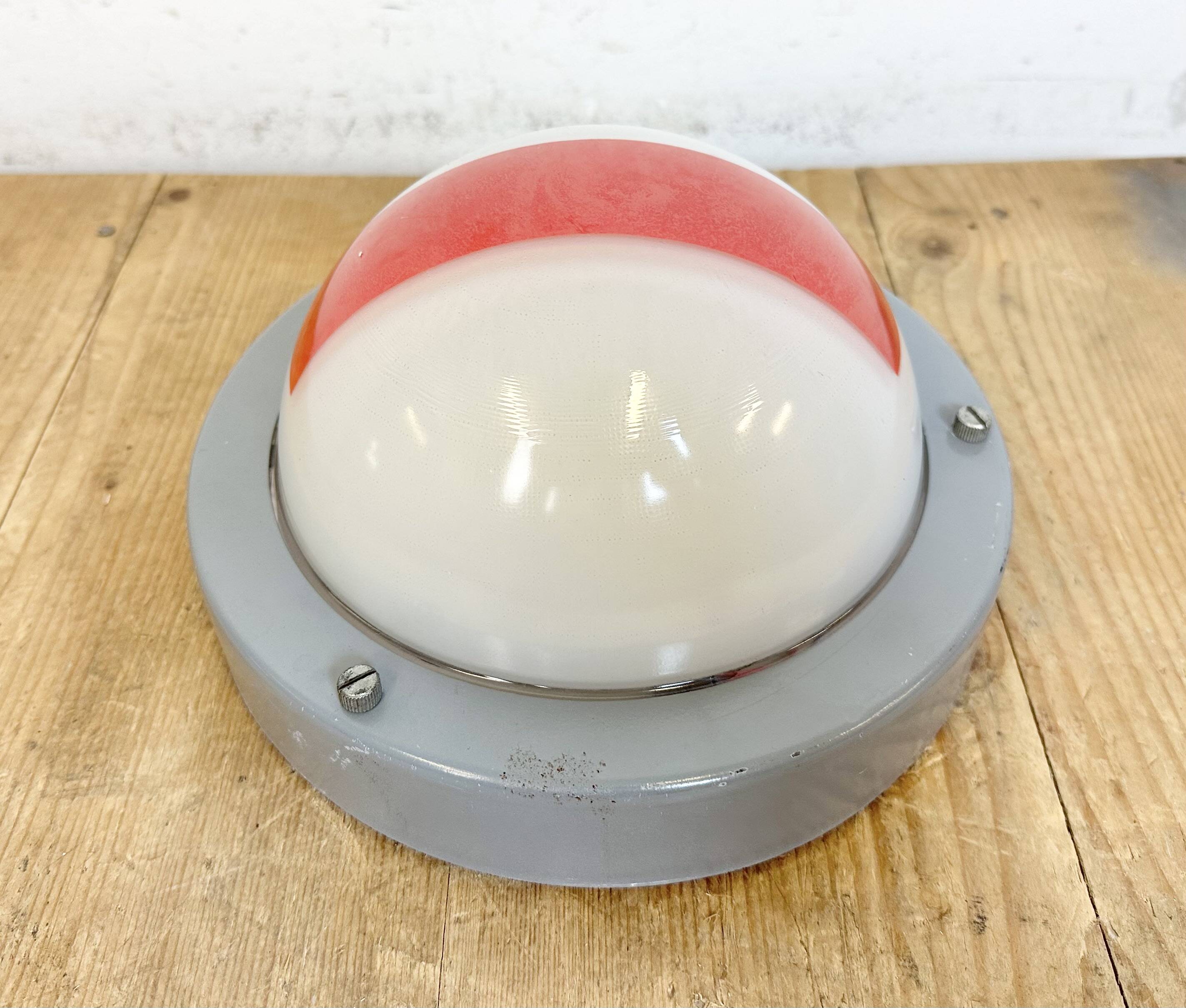Vintage Emergency Wall or Ceiling Light, 1970s
