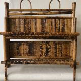 Shelf 2 speckled bamboo trays
