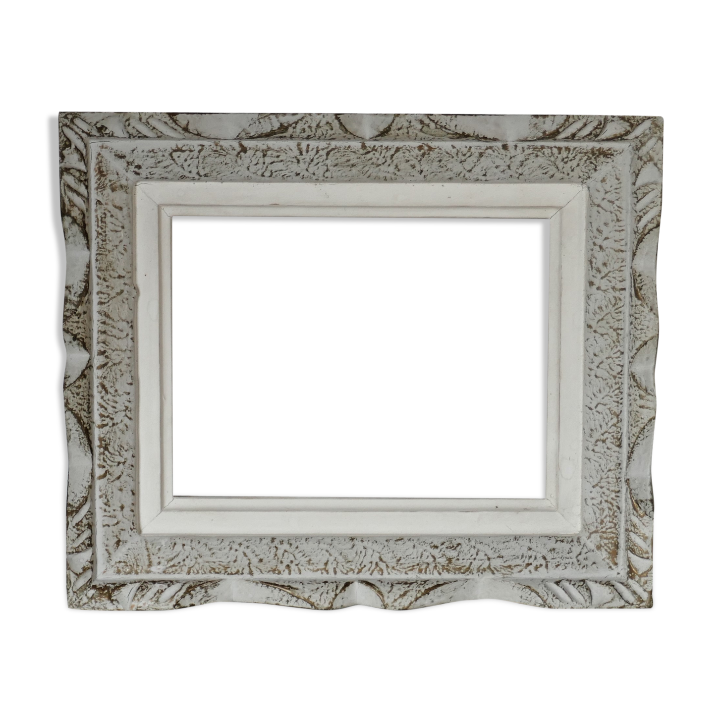 Old frame "Montparnasse" patinated gray