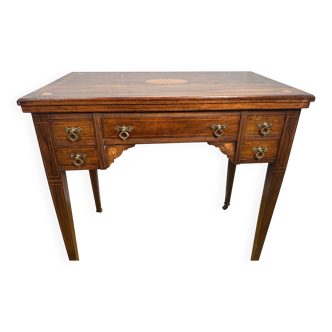 Bureau/Table de jeux transformable en palissandre de style édouardien antique, 1900-1910