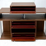 Meuble dual, rangement hifi,circa 1970