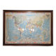 Globe map / Planisphere "Le Monde Politique", National Geographic Institute, 20th century – Fran