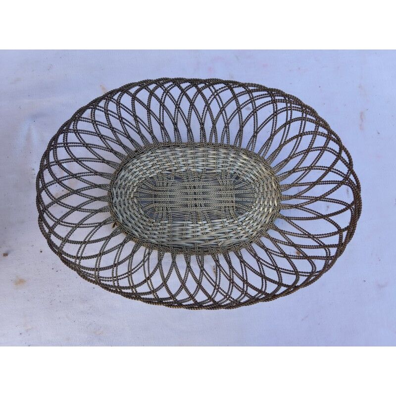 2 silver-plated baskets