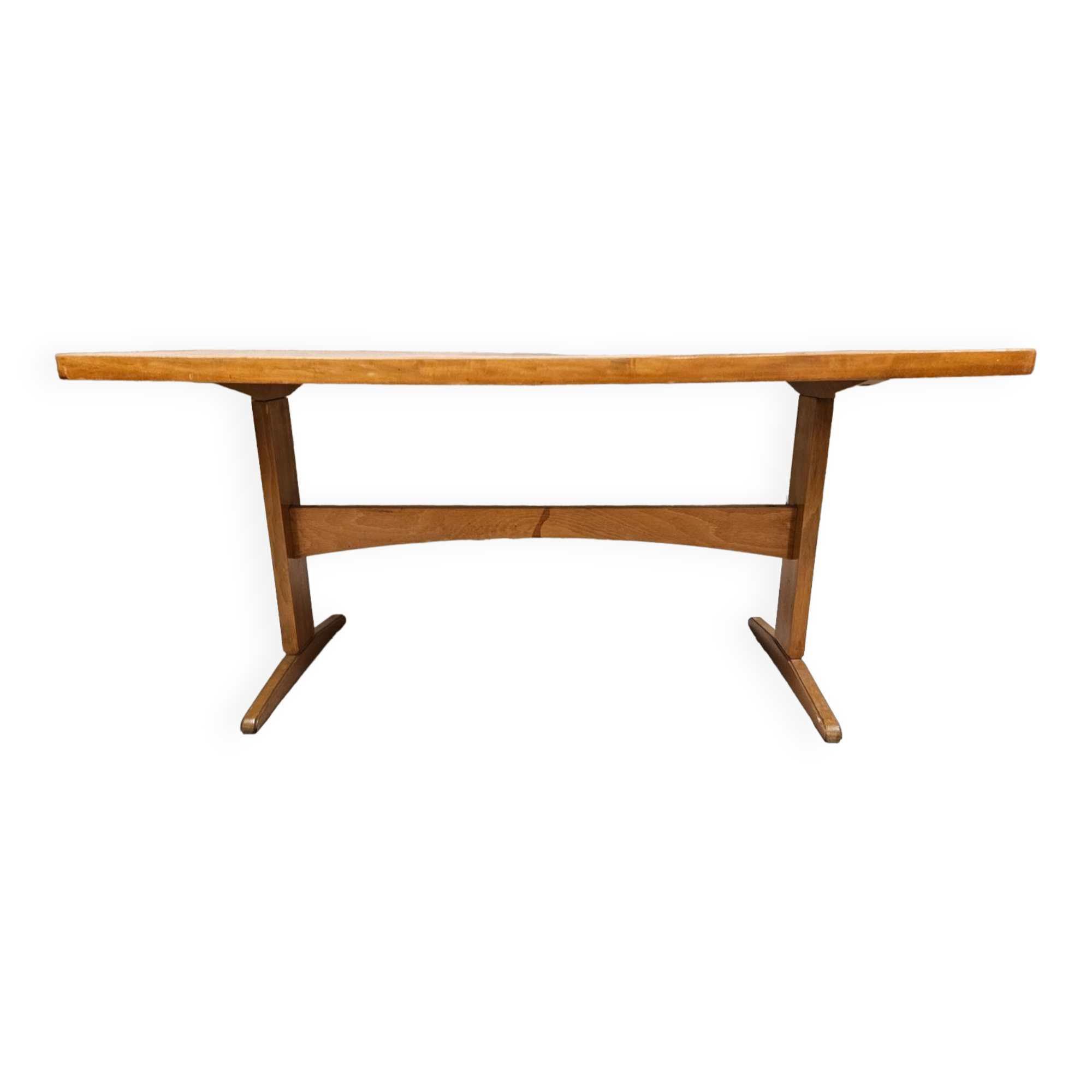 Vintage wooden coffee table 1970"