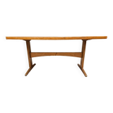 Table basse bois vintage 1970"