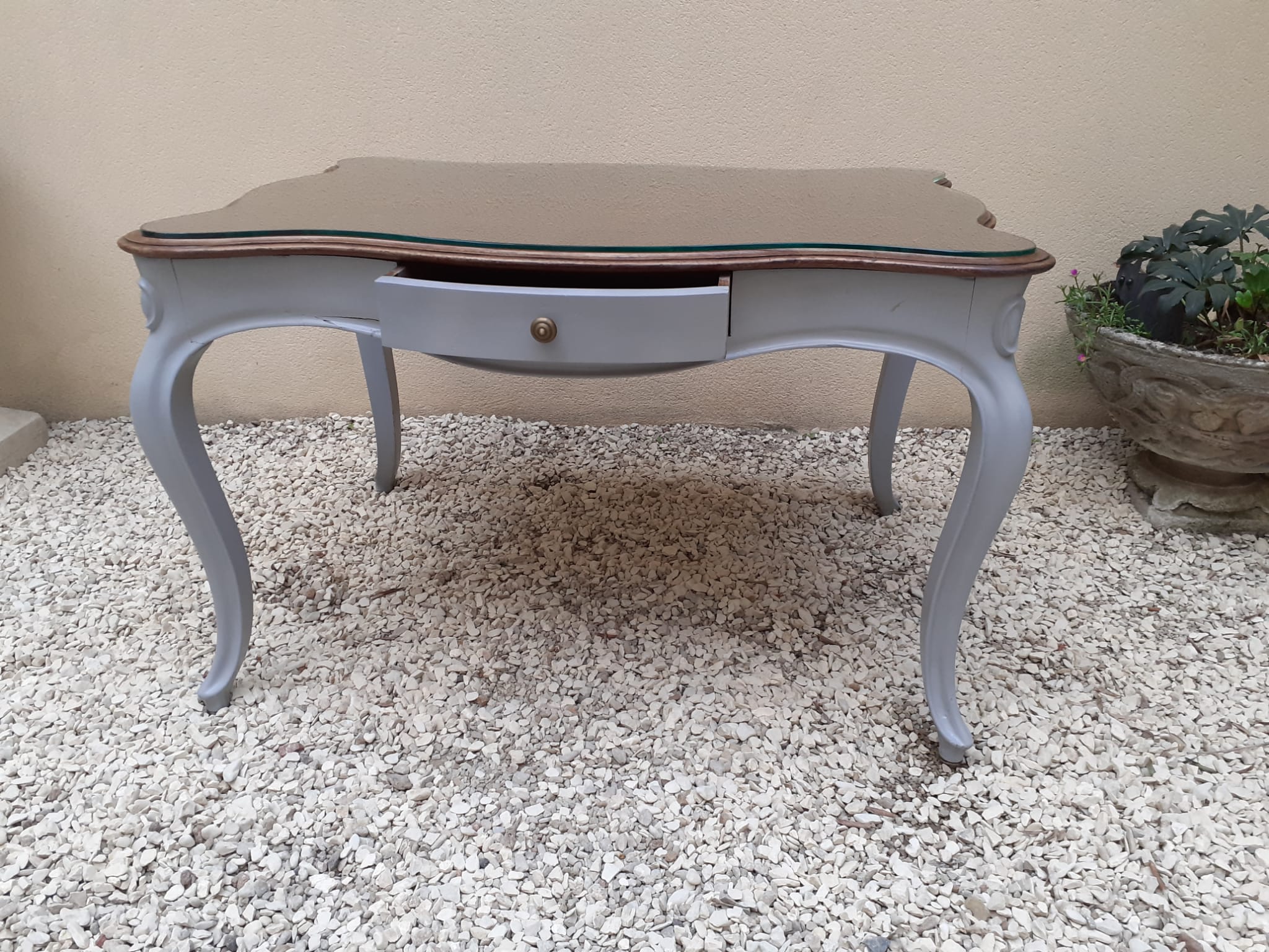 Rosewood desk table XIX century