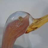 Large Italian Heavy Murano Glass Duck, 1960s
