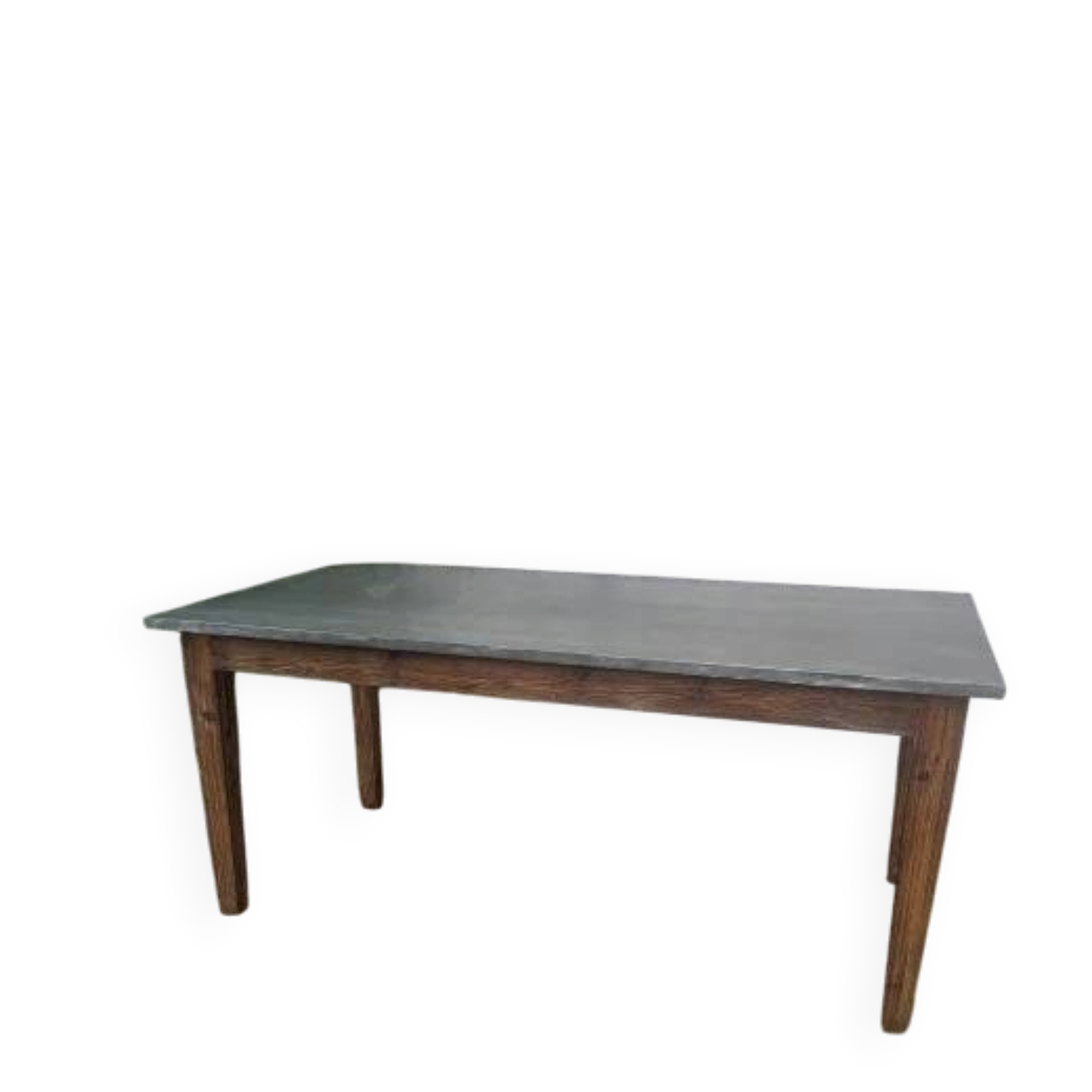 Grande table dessus zinc