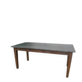 Large zinc top table
