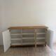 3-door solid oak sideboard