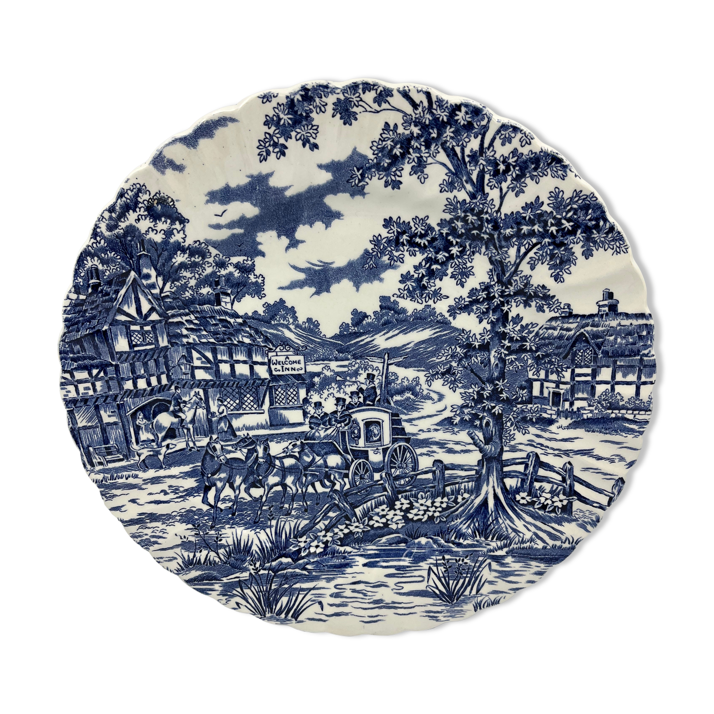 Flat plate country décor 60s