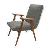 Fauteuil années 60 retapissé