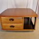 Ercol Scandinavian square coffee table