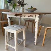 Antique drop-leaf table