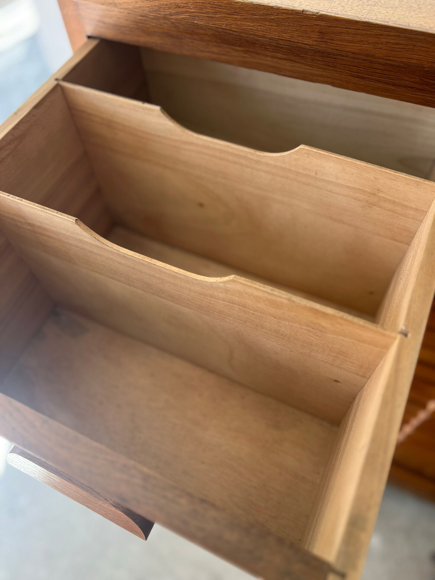 Workbench with plans