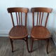 Vintage bistro chairs