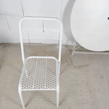 Garden set - 4 René Malaval chairs and table