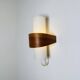 Nx40 Wall Lamp In Wood And Opal Glass By Louis Kalff For Philips, The Netherlands, 1950S