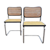 Pair of Cesca B32 chairs by Marcel Breuer