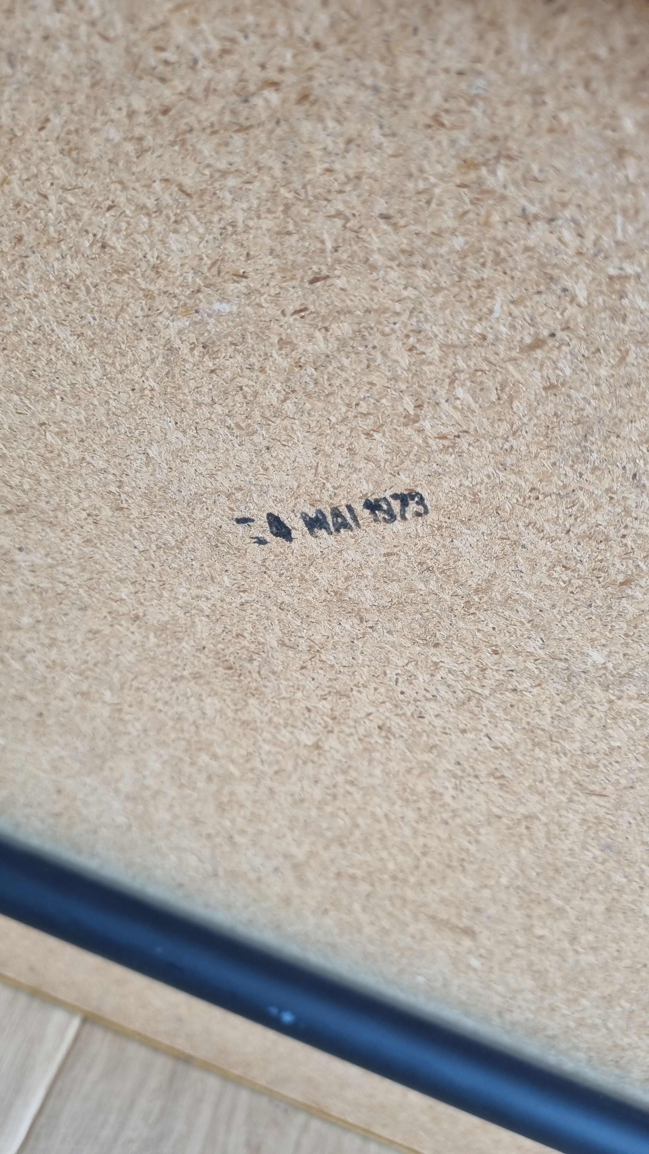 Vintage brass and glass coffee table