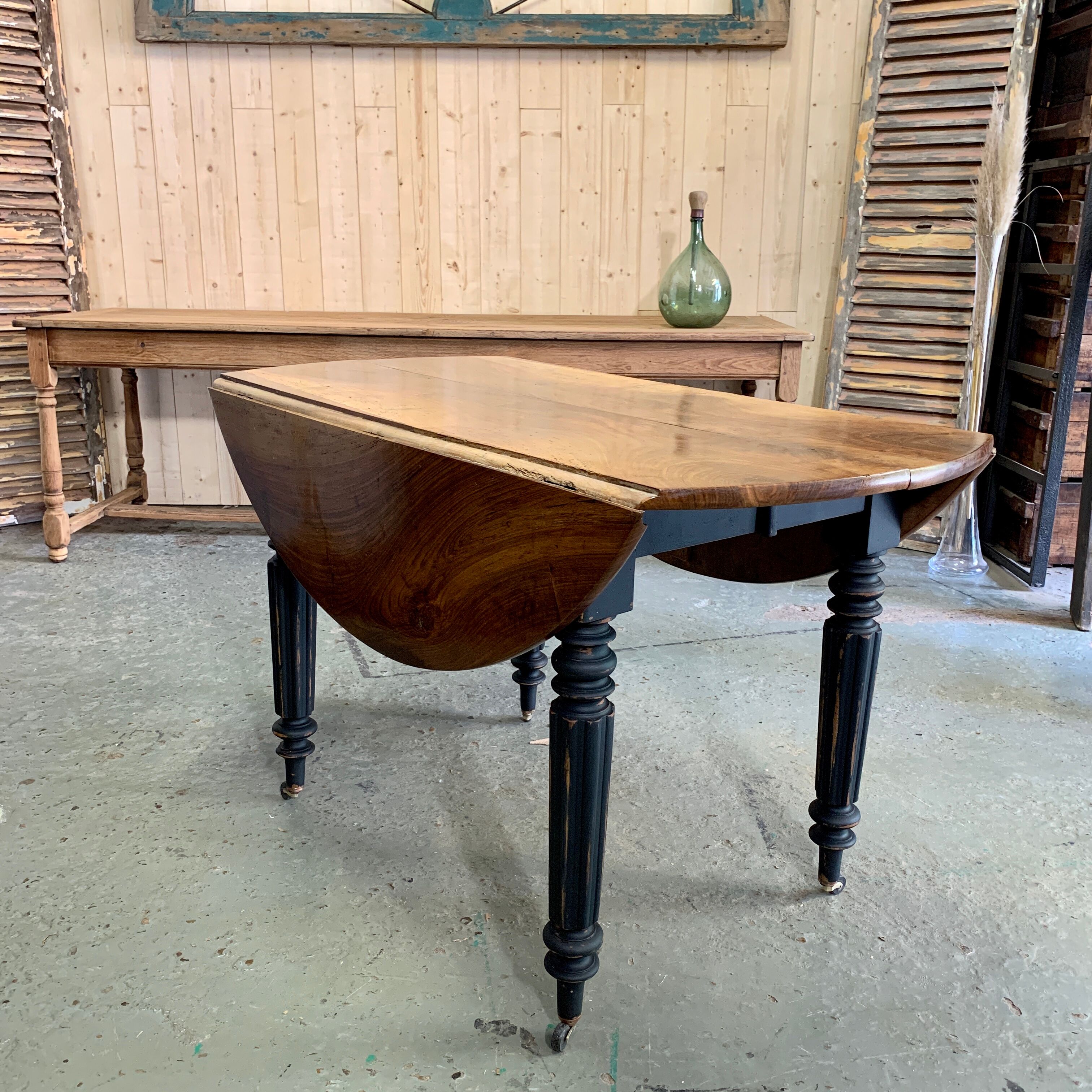 Louis Philippe walnut table