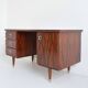 Scandinavian rosewood desk 1960 vintage