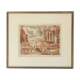 The Acropolis. Lithograph by Jean-Eugène BERSIER (1896-1978).