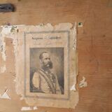 Old wedding chest painted 1891