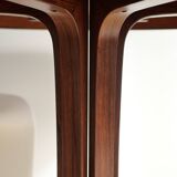 Danish dining table in rosewood.