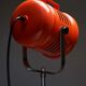 Bright orange spot floor lamp by Aneta