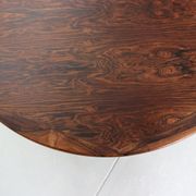 Mid century modern  round rosewood coffee table, 1960s denmark