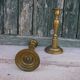 Pair of old candle holders