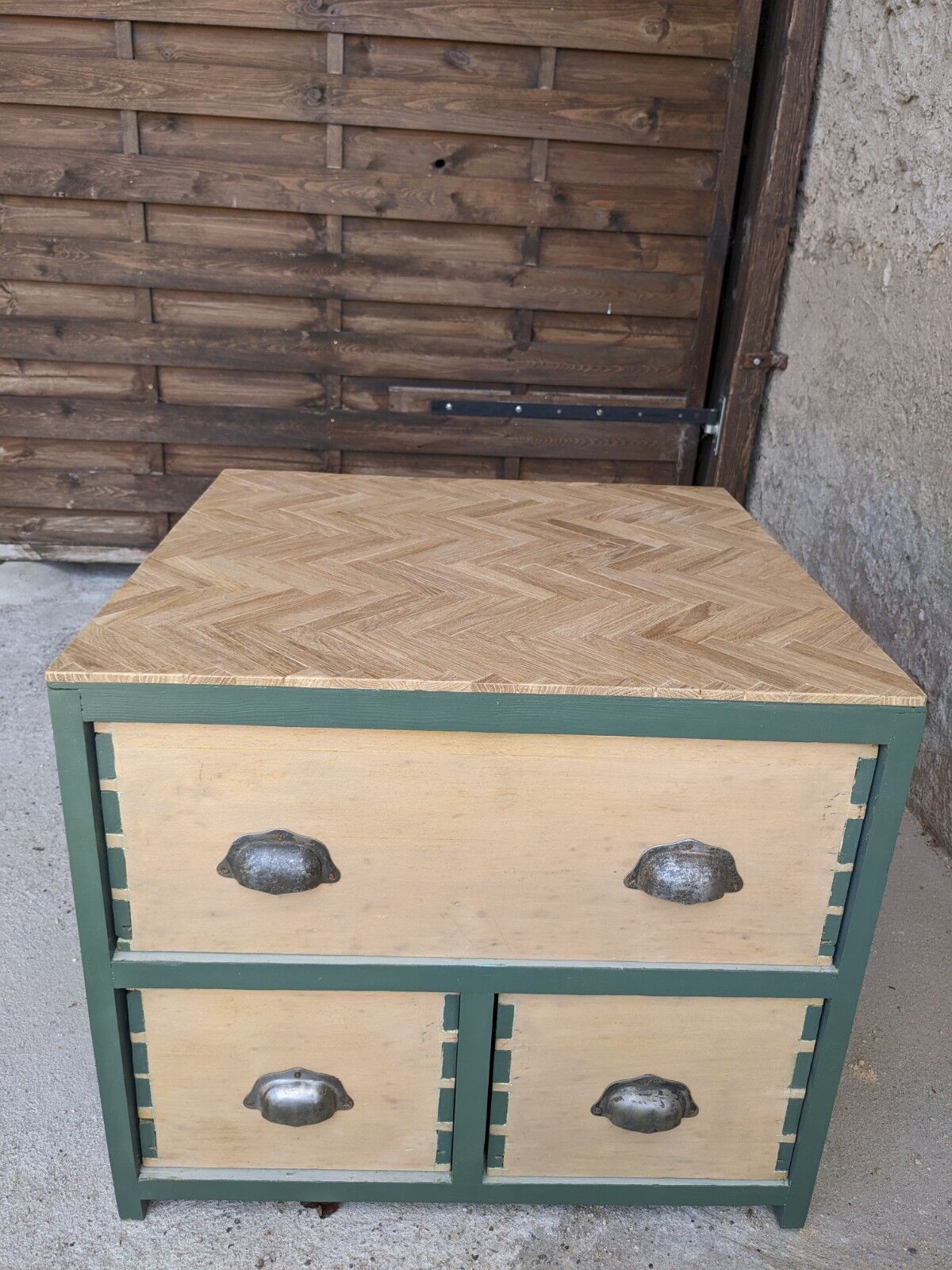 Colorful coffee table