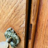 1950 compass foot cabinet