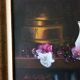 "still life with white pitcher" original acrylic on canvas