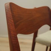 Set of four teak chairs, Danish design, 1960s, designer: Niels Otto Møller