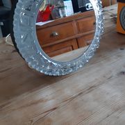 Applique vintage métal verre et miroir