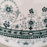 Vegetable soup tureen Old earthenware Saint Amand and Hamage Model Marceau