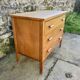 Commode en chêne 1950