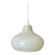 supension en opaline blanche design champignon années 70