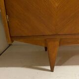 Vintage wardrobe with compass feet