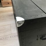 Restored wooden trunk