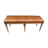 Leather bench